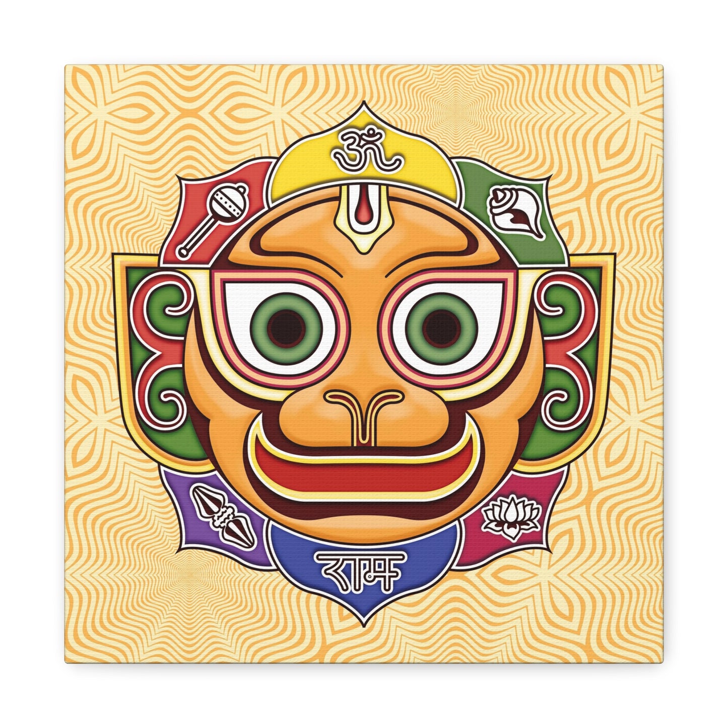 Ananda Dharma Hanuman – Canvas Gallery Wraps