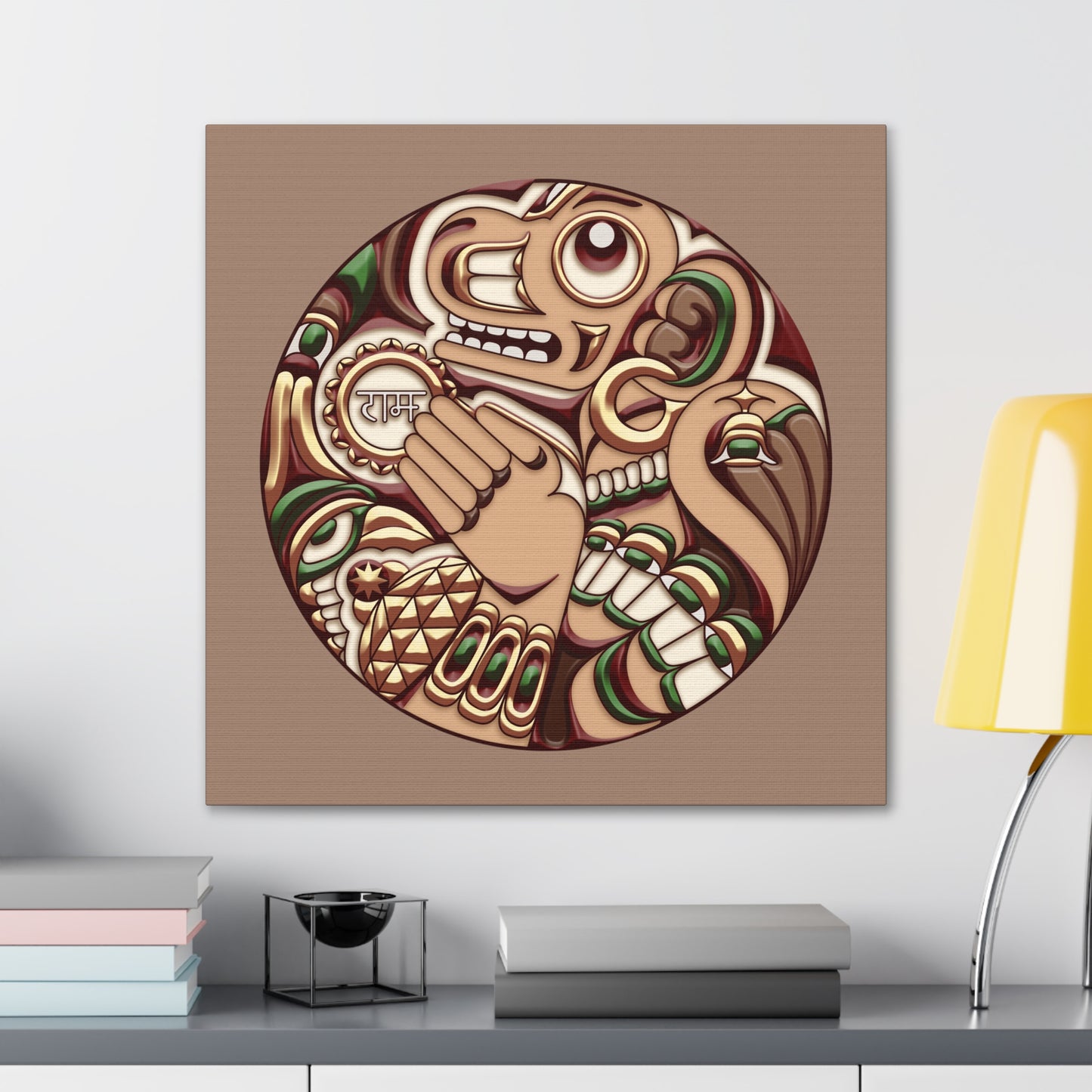 Haida Hanuman – Canvas Gallery Wraps