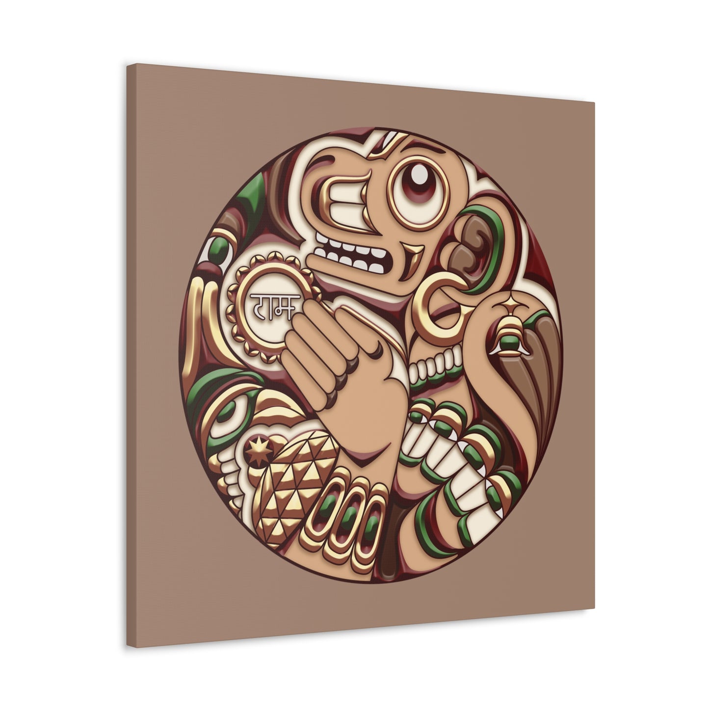 Haida Hanuman – Canvas Gallery Wraps